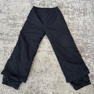 Boys, black Obermeyer snow pants size 8 husky
